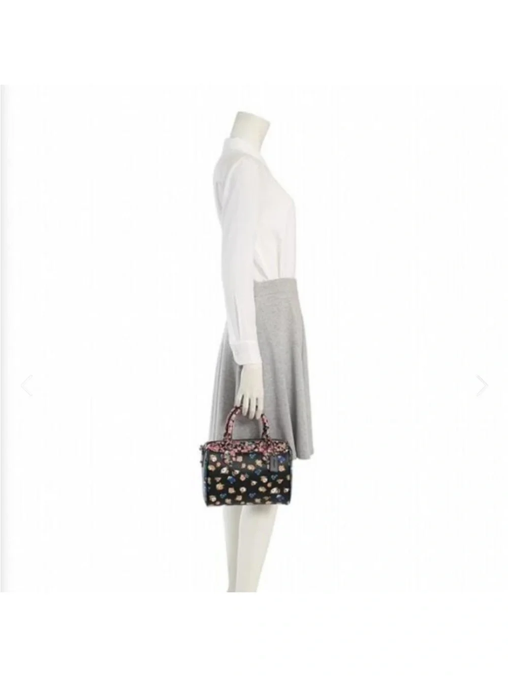 Coach mini Bennett satchel in floral print mix coated canvas